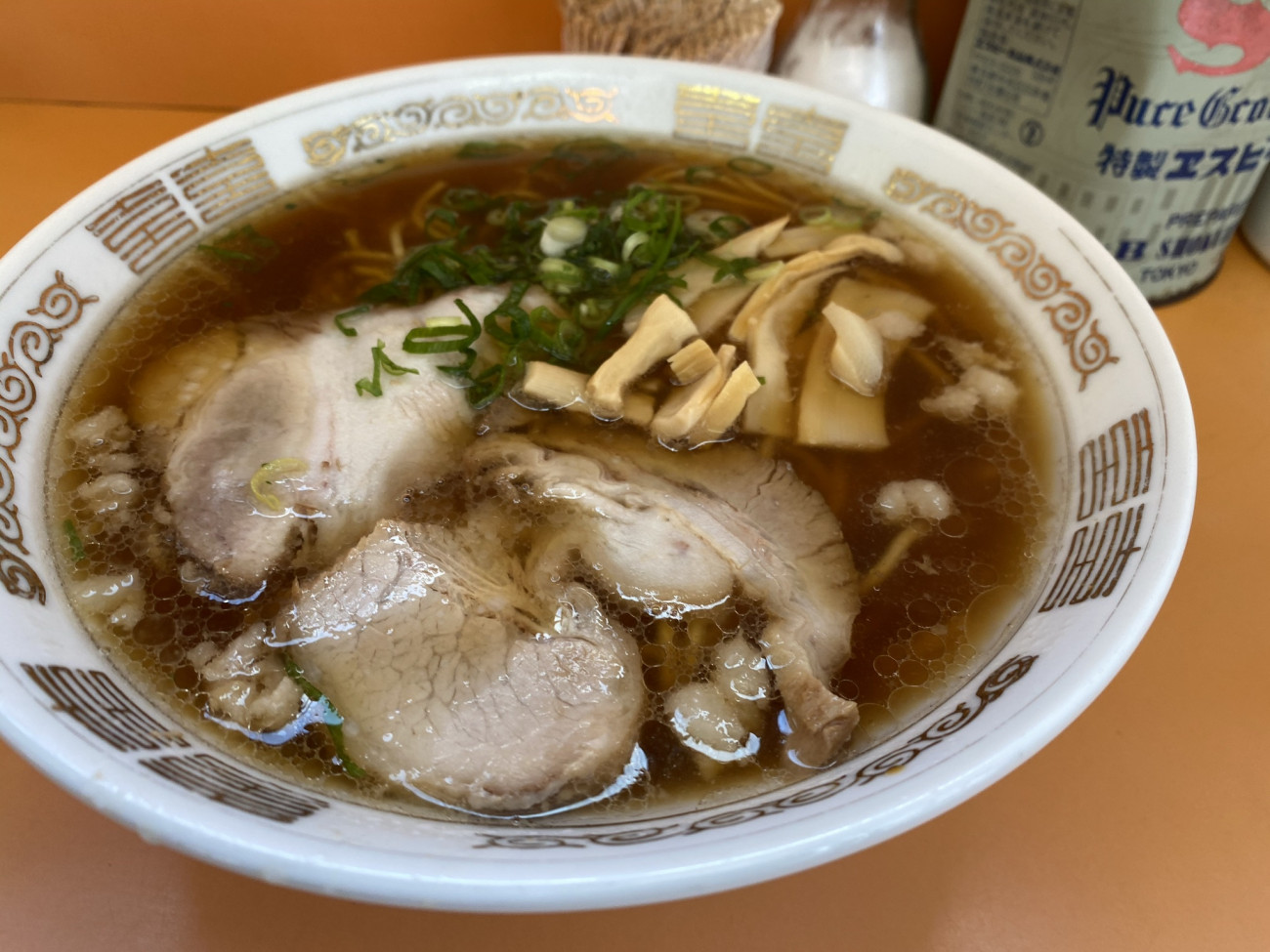「十八番 三吉店」福山定番の尾道ラーメン（三吉町）